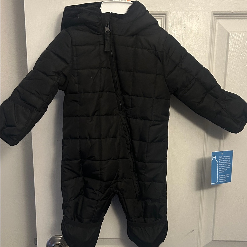 Lullaby black infant   One Piece Snowsuit